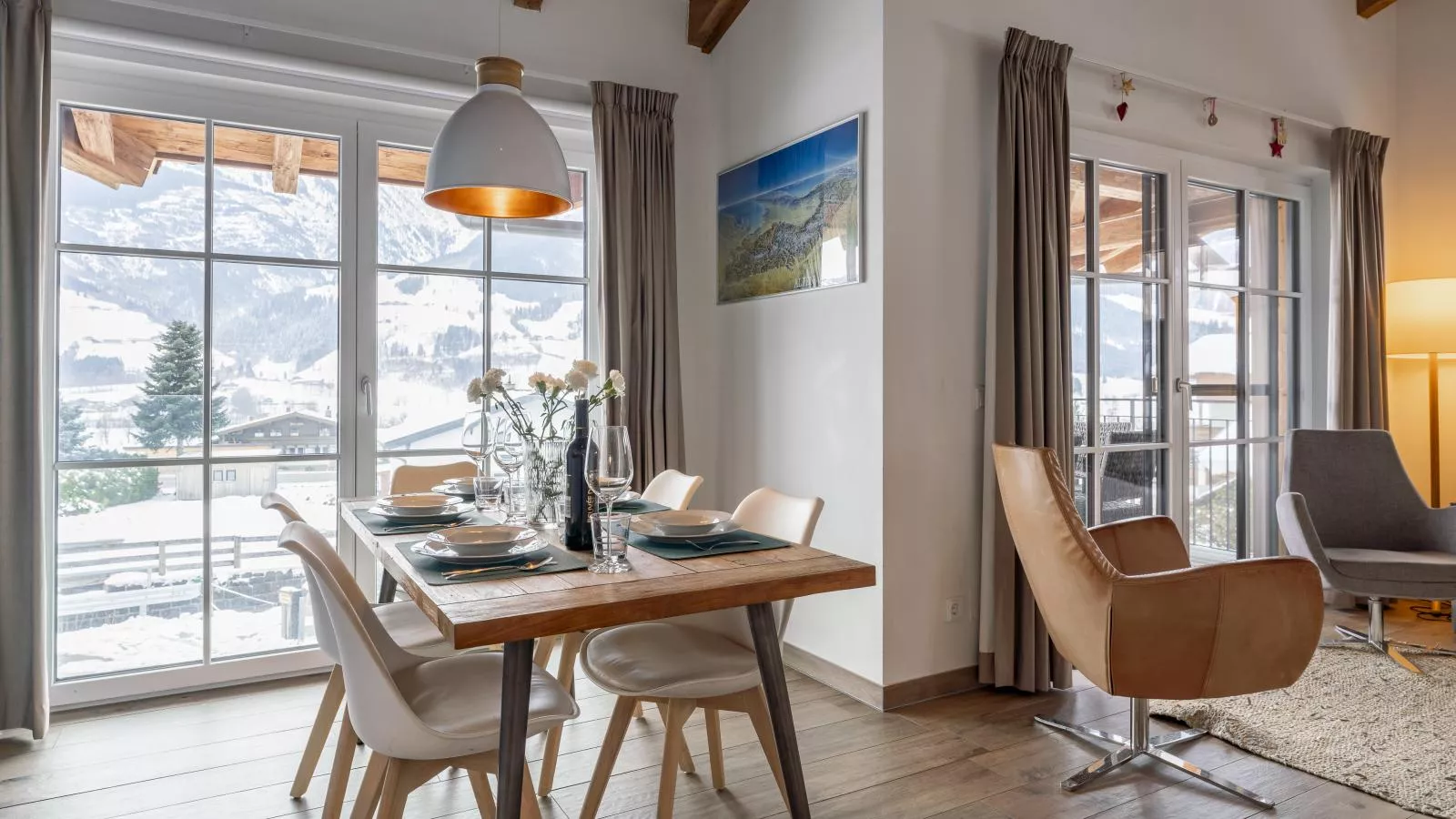 Luxury Tauern Suite Walchen-Kaprun 3-Dining room