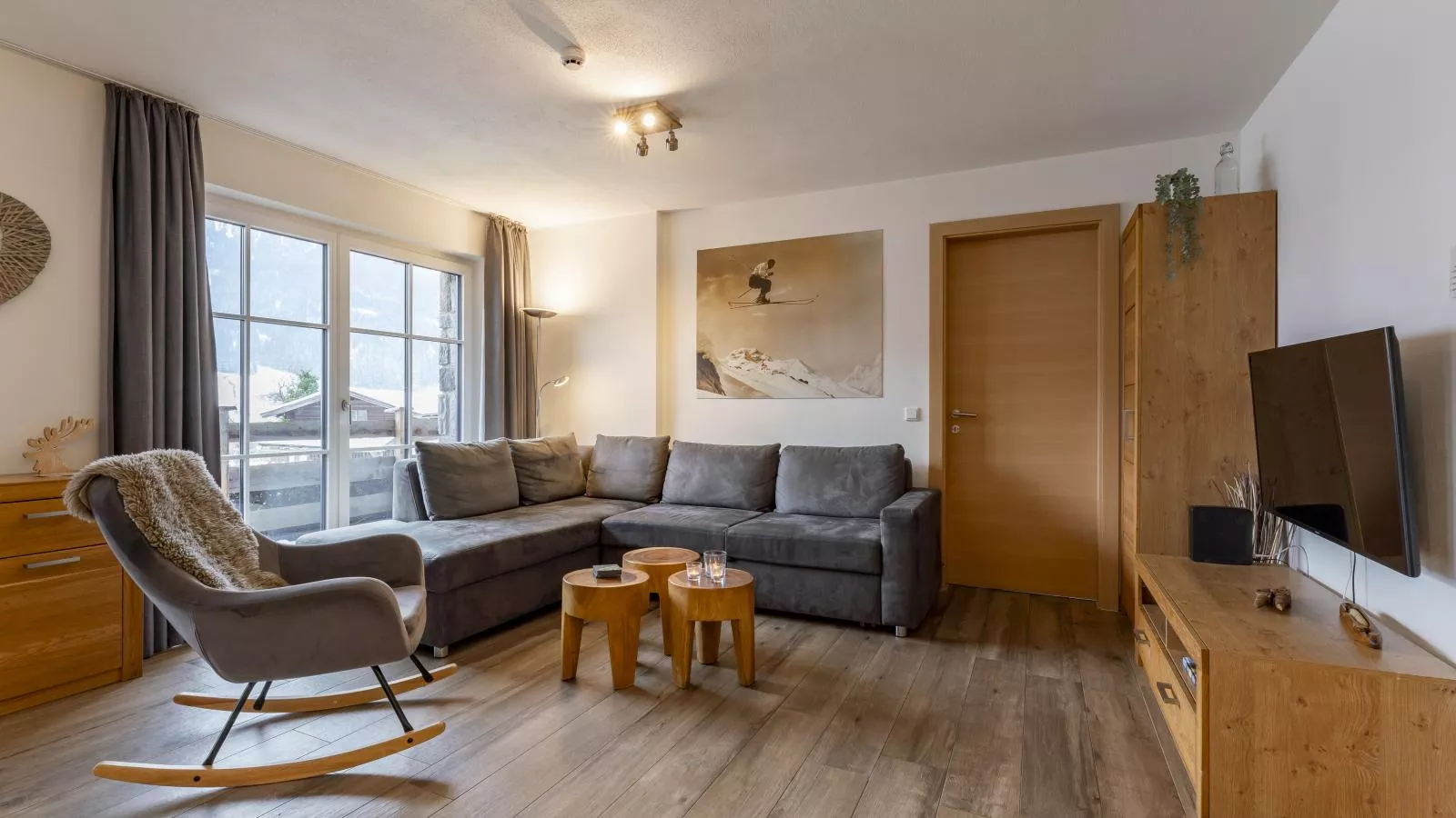 Luxury Tauern Suite Walchen Kaprun 1-Living room