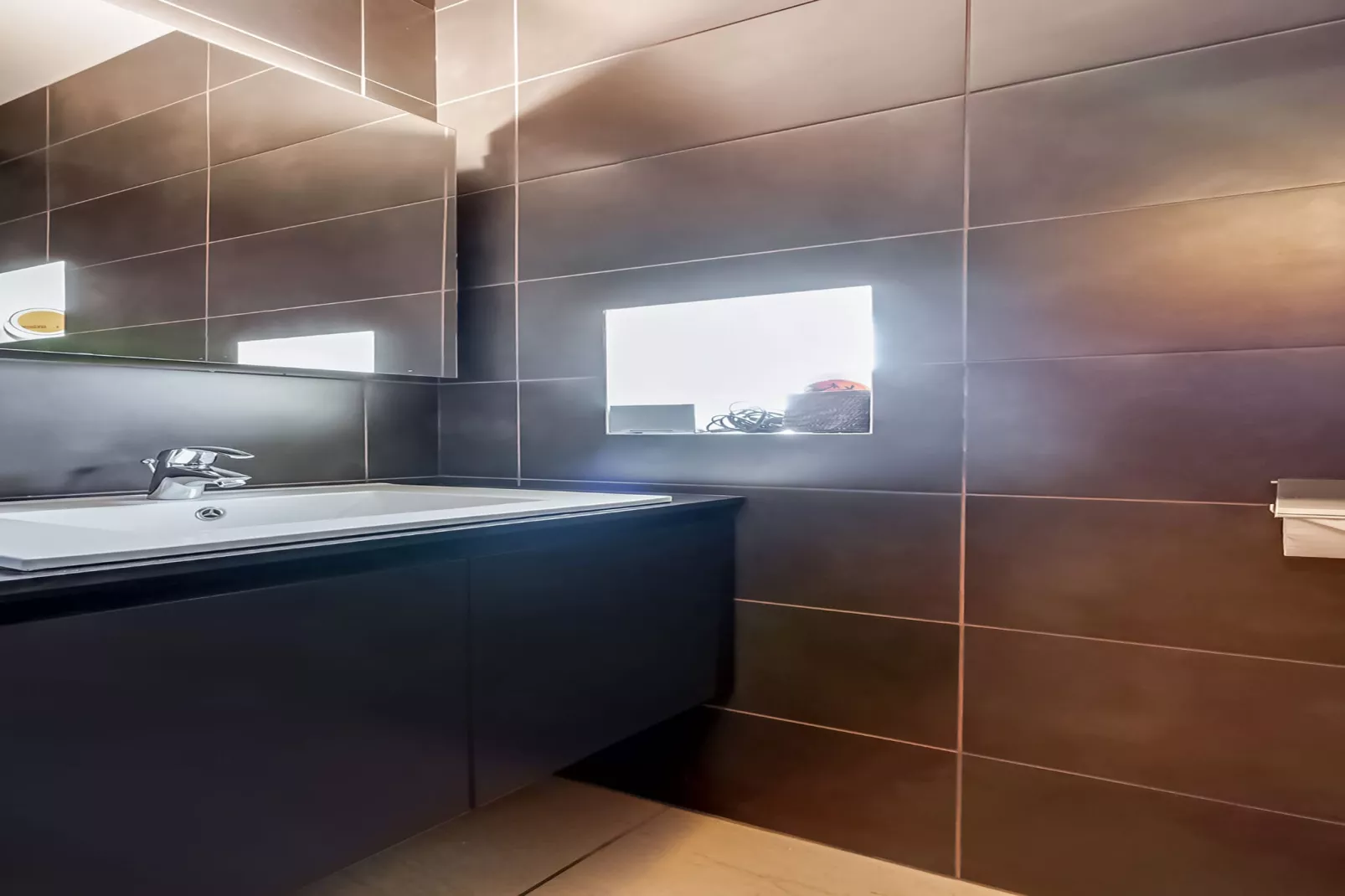 Wellness vakantiehuis Vlaamse Ardennen-Badezimmer