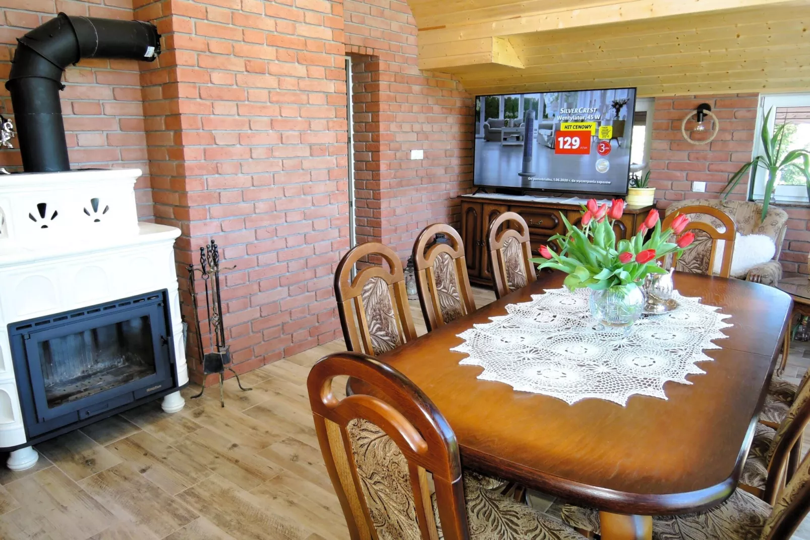 Komfortowy dom wakacyjny dla 12 osób w Kołczewie-Living room