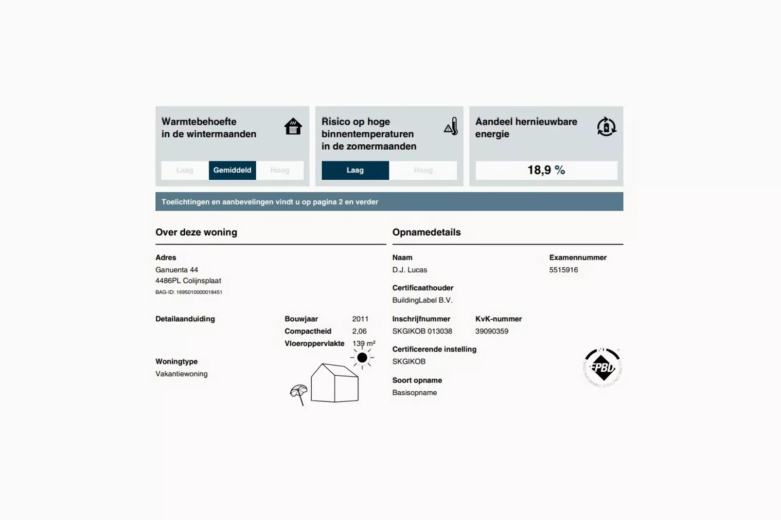 8-persoons geschakeld-Ambiente