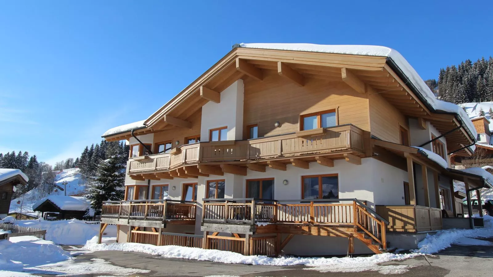 Traumlage Ski in - Ski out-Exterior winter