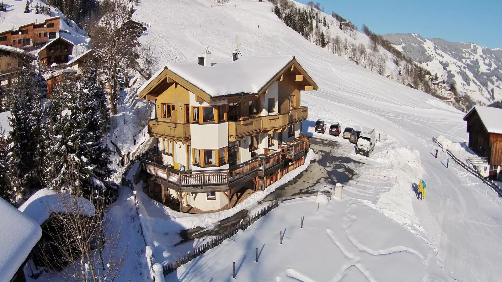 Traumlage Ski in - Ski out-Exterior winter