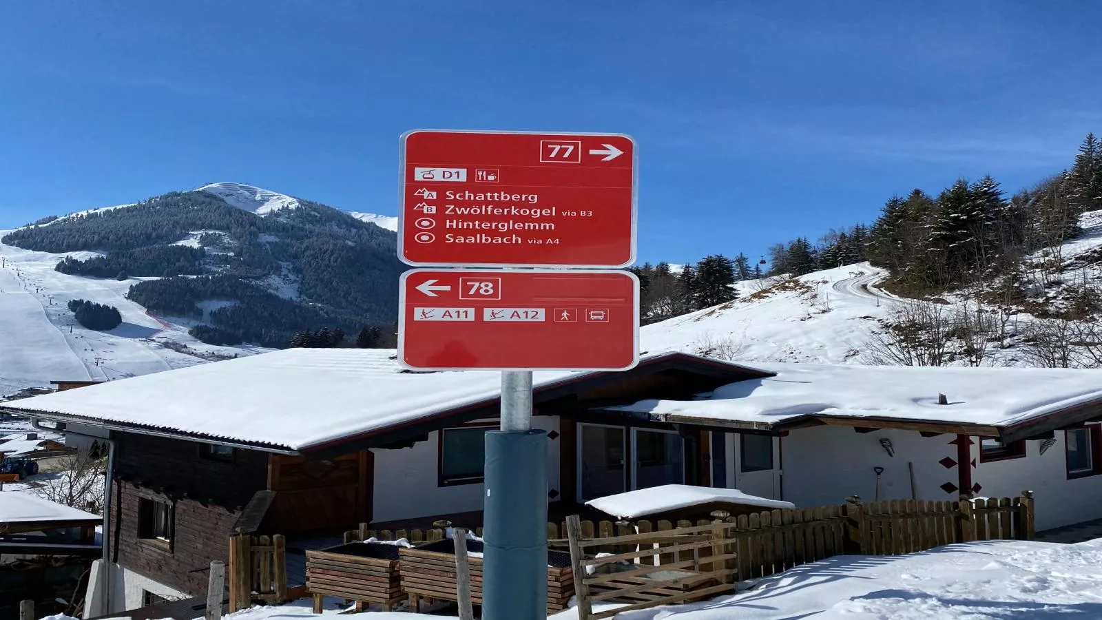 Traumlage Ski in - Ski out-Area winter 5km