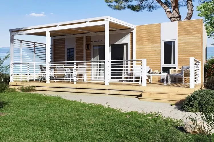 Zaton Holiday Resort - Mobile Home Deluxe Family 4 plus 1 - ca 34 m2-Exterior summer