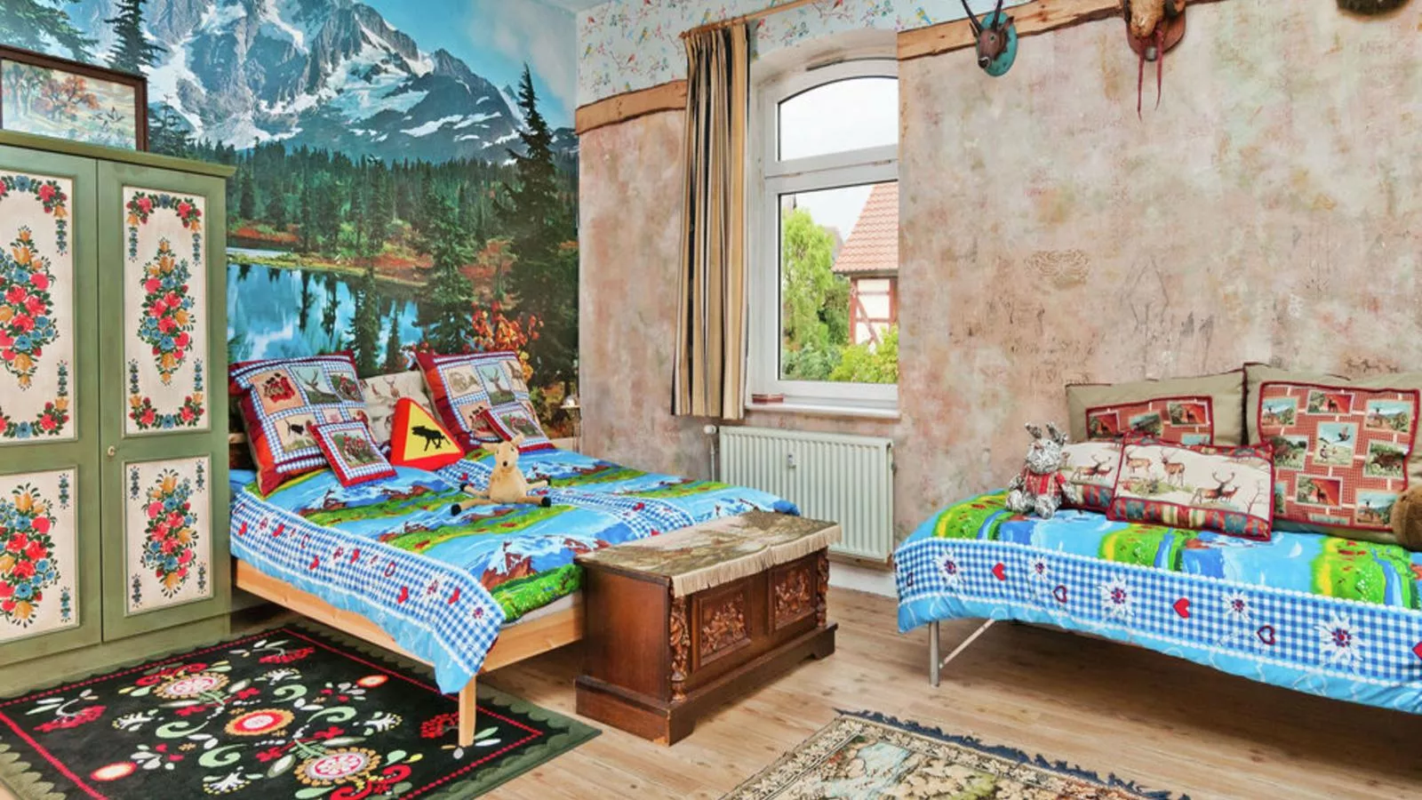 Oude Pastorie en Dorpsschool Netze-Waldeck-Bedroom