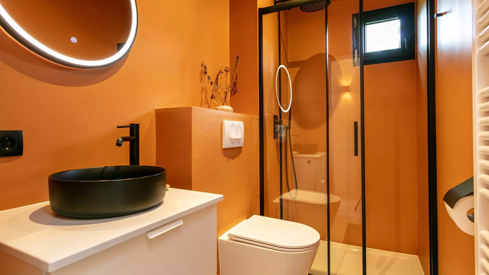 Mos-Badezimmer