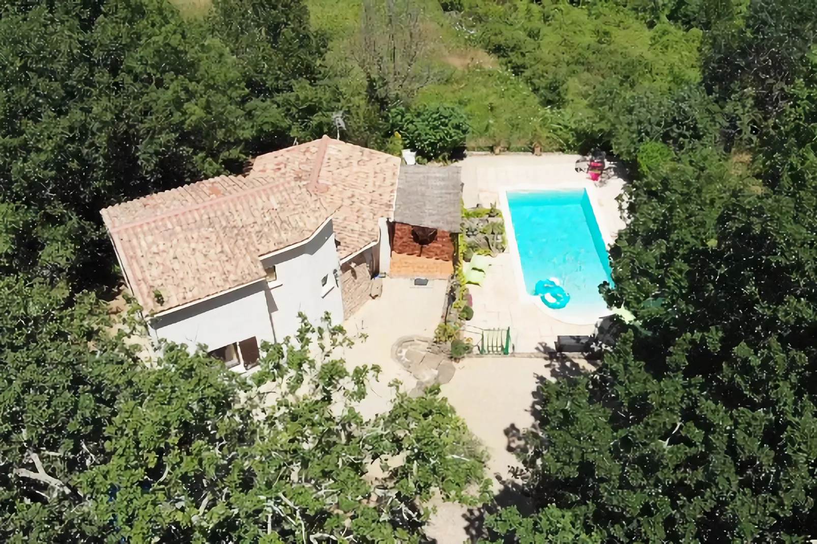 Les Chênes- SAINT-BRÈS-Exterior summer