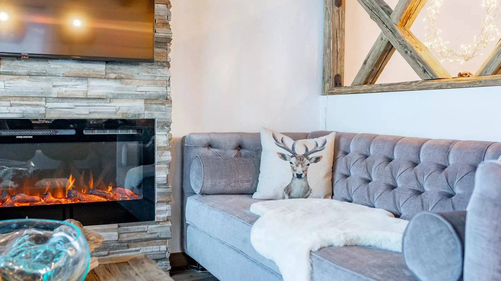 Tauernlodge Wagrain Edelweiss 42E-Living room
