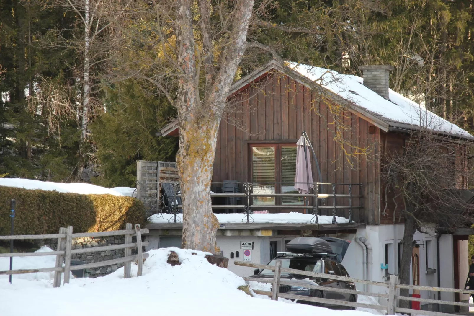 Chalet Mariapfarr-Außenbereich Winter