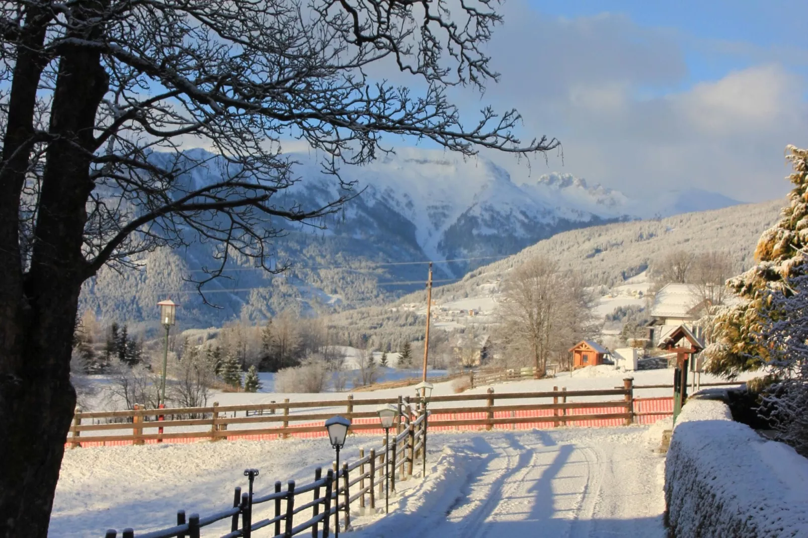 Chalet Mariapfarr-Garten Winter