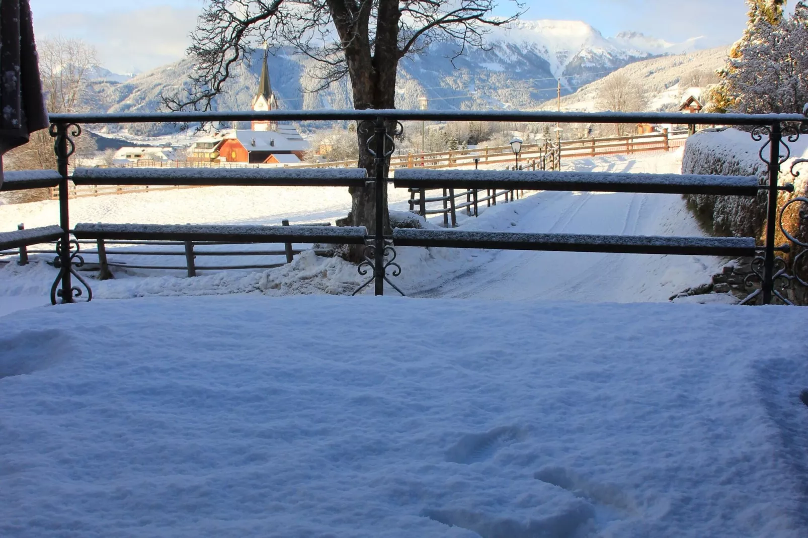 Chalet Mariapfarr-Garten Winter