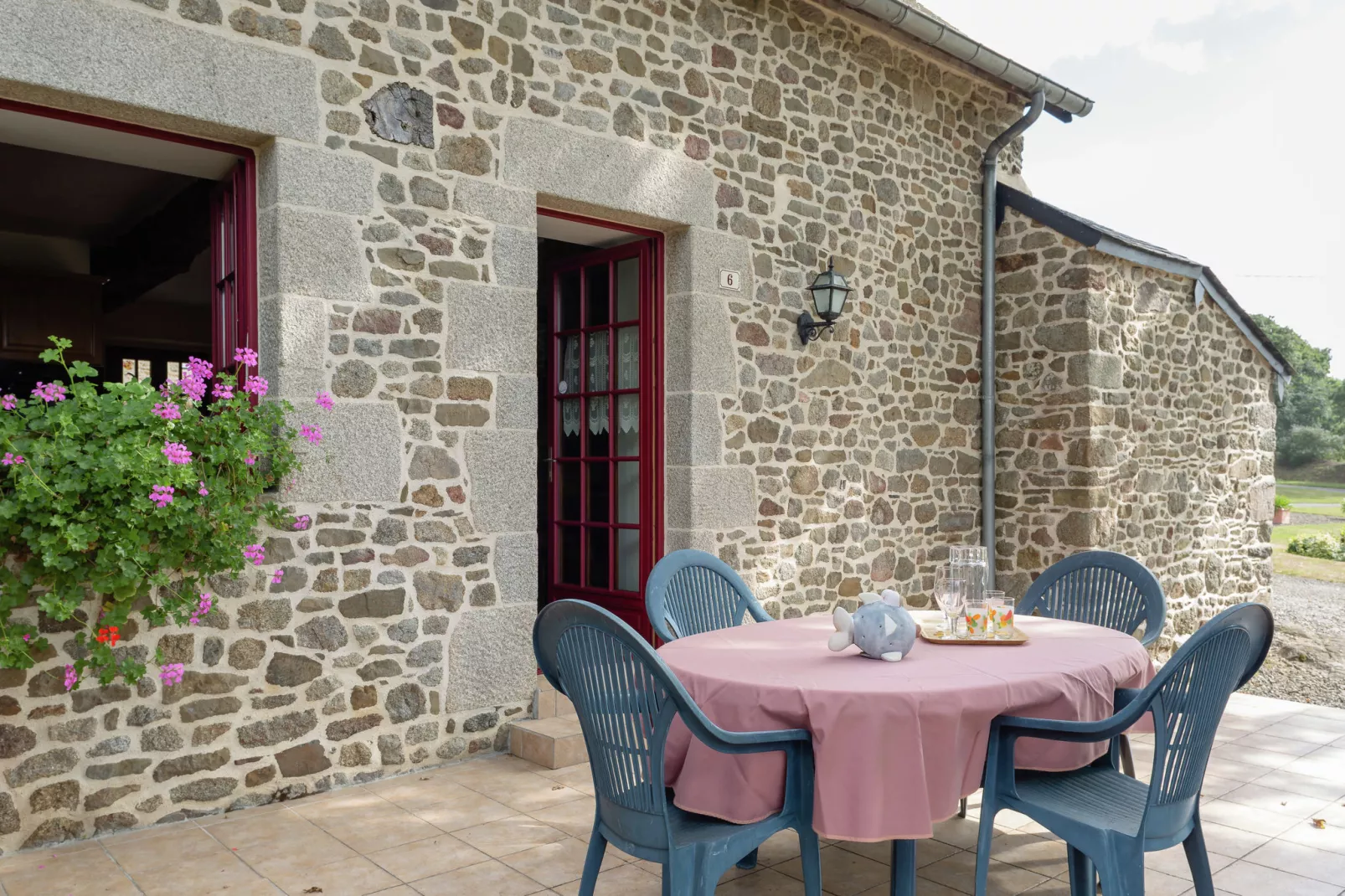 Maison à 1/2h du Mont Saint Michel-Terrace balcony