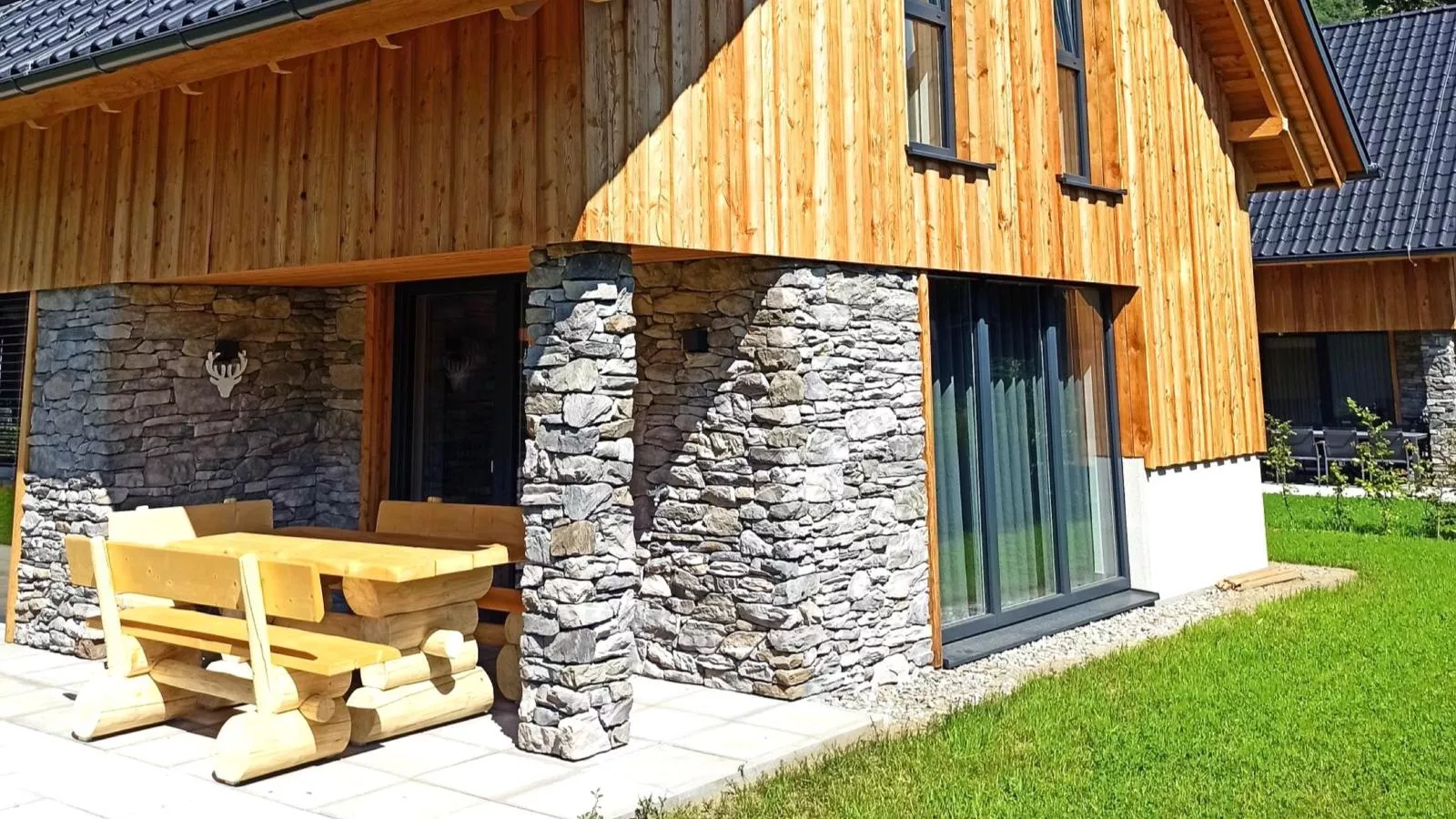 Mountain Chalet Berg-Glück-Terrace balcony