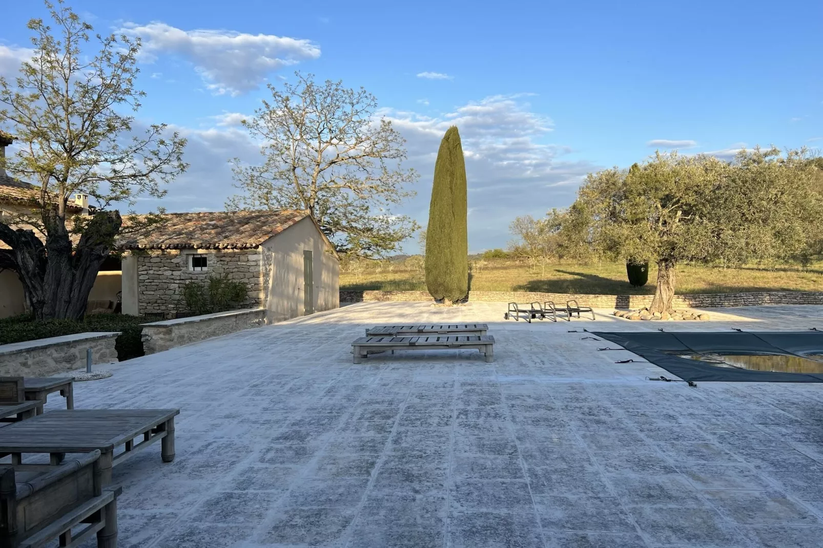 Mas Opideum-Exterior winter