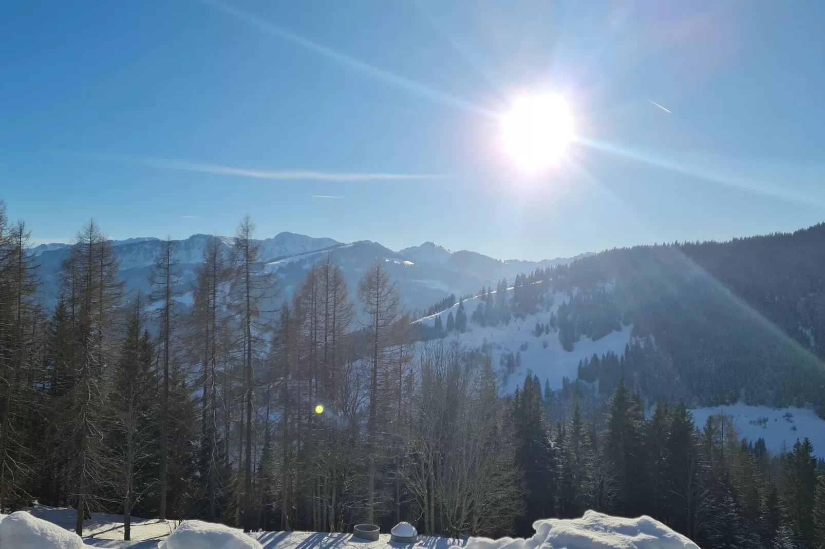 Apartment Bergblick-View winter