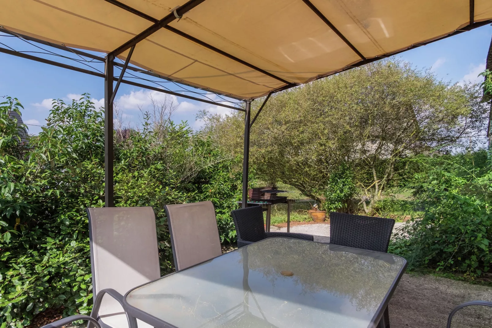 Gite 6 pers près de Châteauroux-Terrassenbalkon
