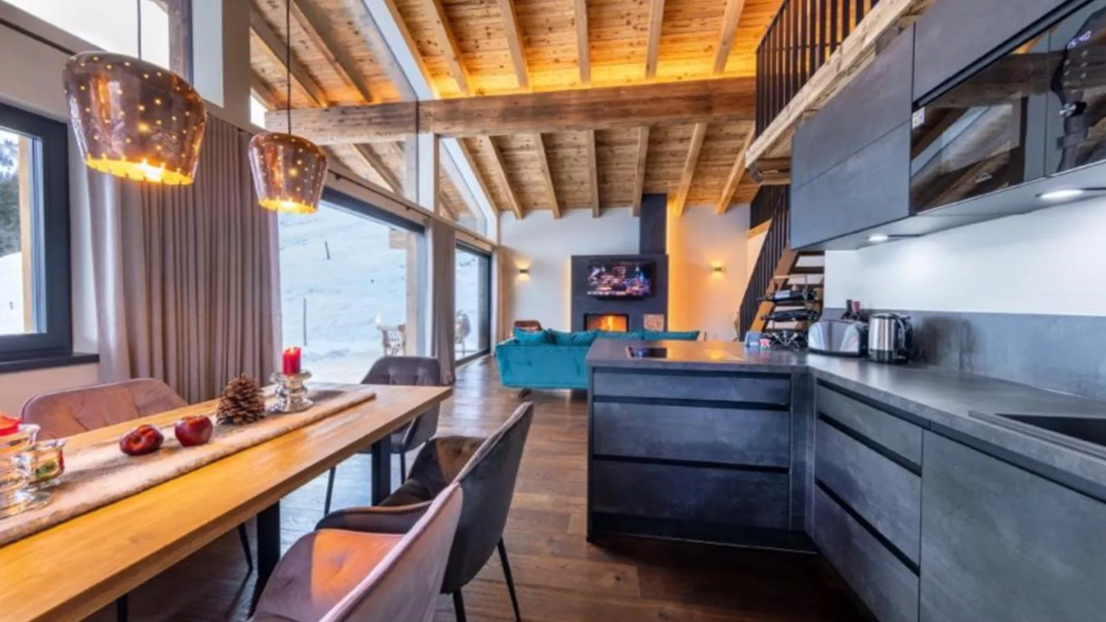 Mountain Hide-Away-Küche