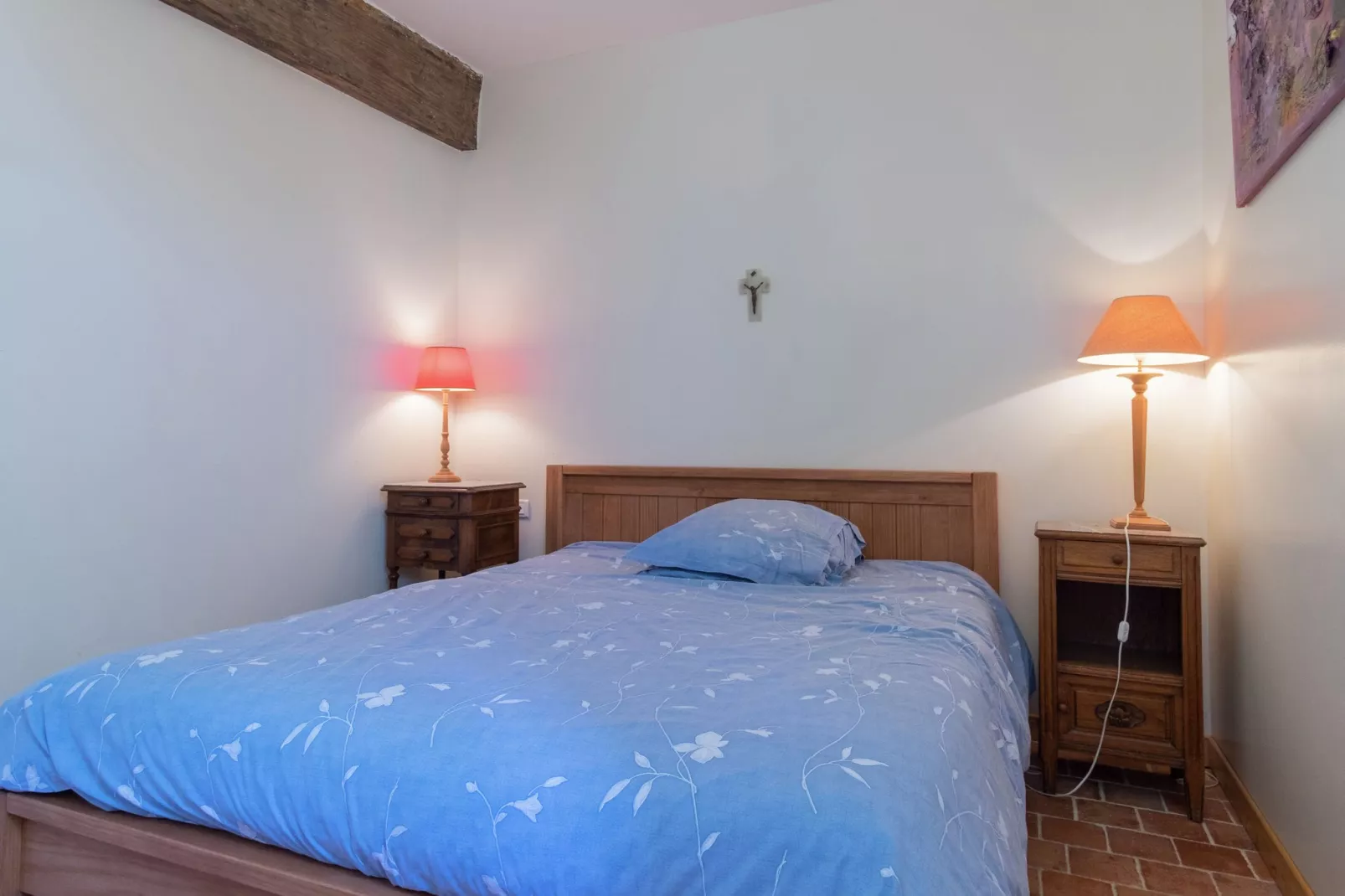 Gite 6 pers près de Châteauroux-Schlafzimmer