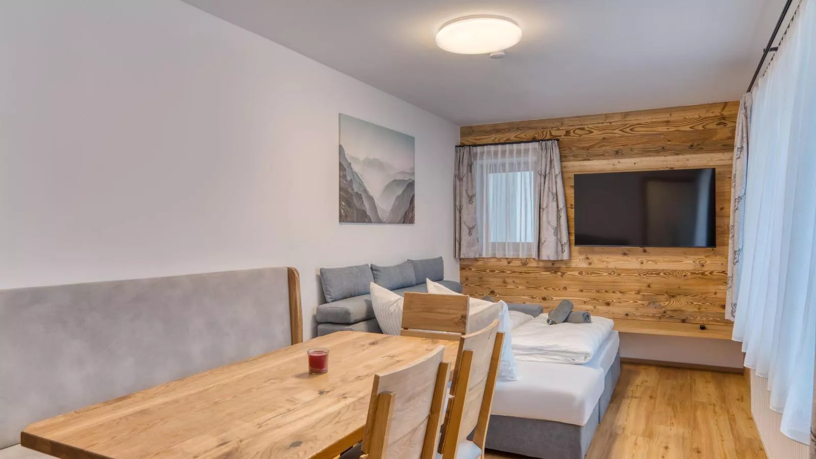 Chalet Bergglück-Living room