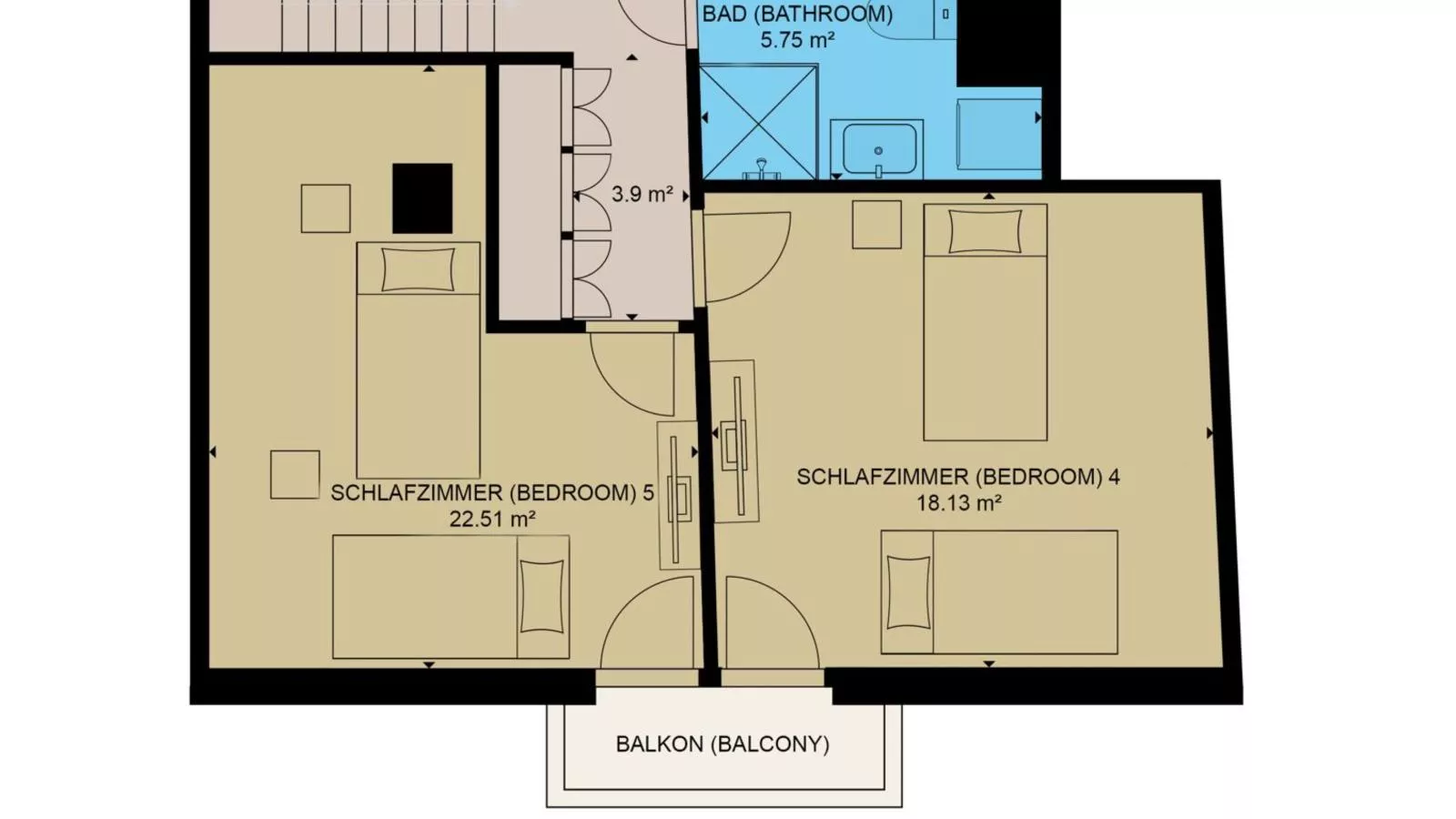 Chalet Bergglück-Floor plan