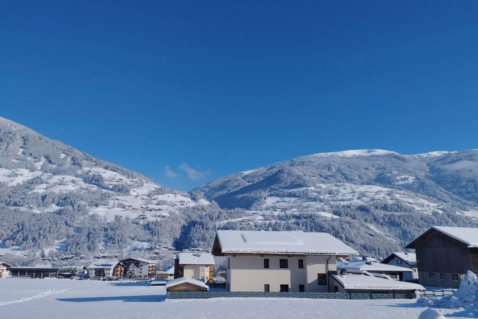 Fewo Luxner-Außenbereich Winter