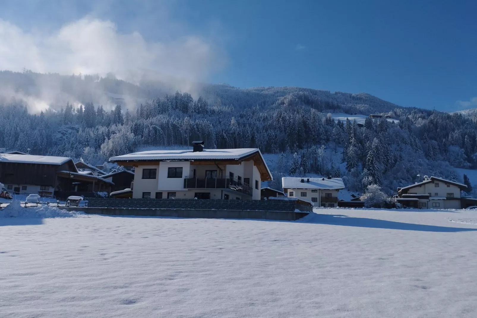 Fewo Luxner-Außenbereich Winter