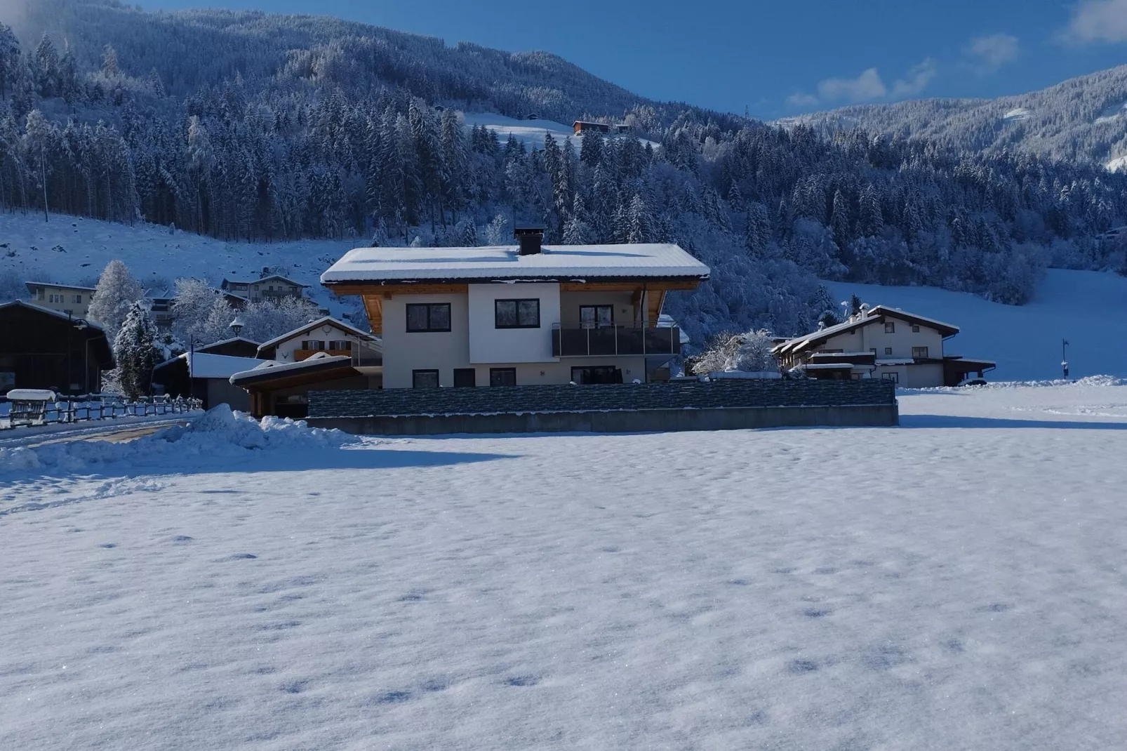Fewo Luxner-Außenbereich Winter