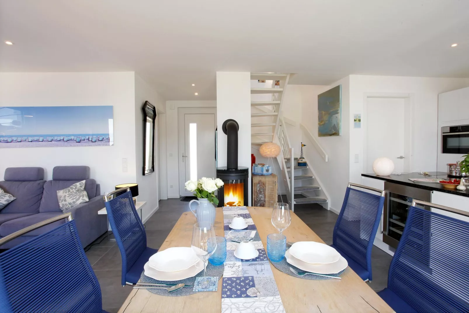 Am Yachthafen 9 Schlierkamp-Dining room