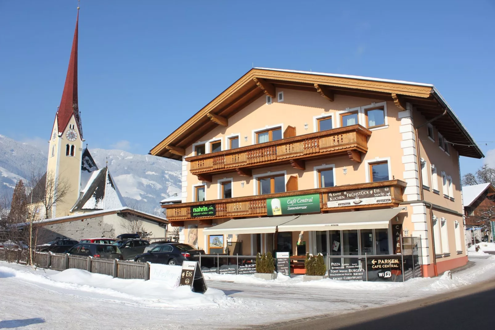 Apart Andrea - App 1 links und 2 rechts-Exterior winter
