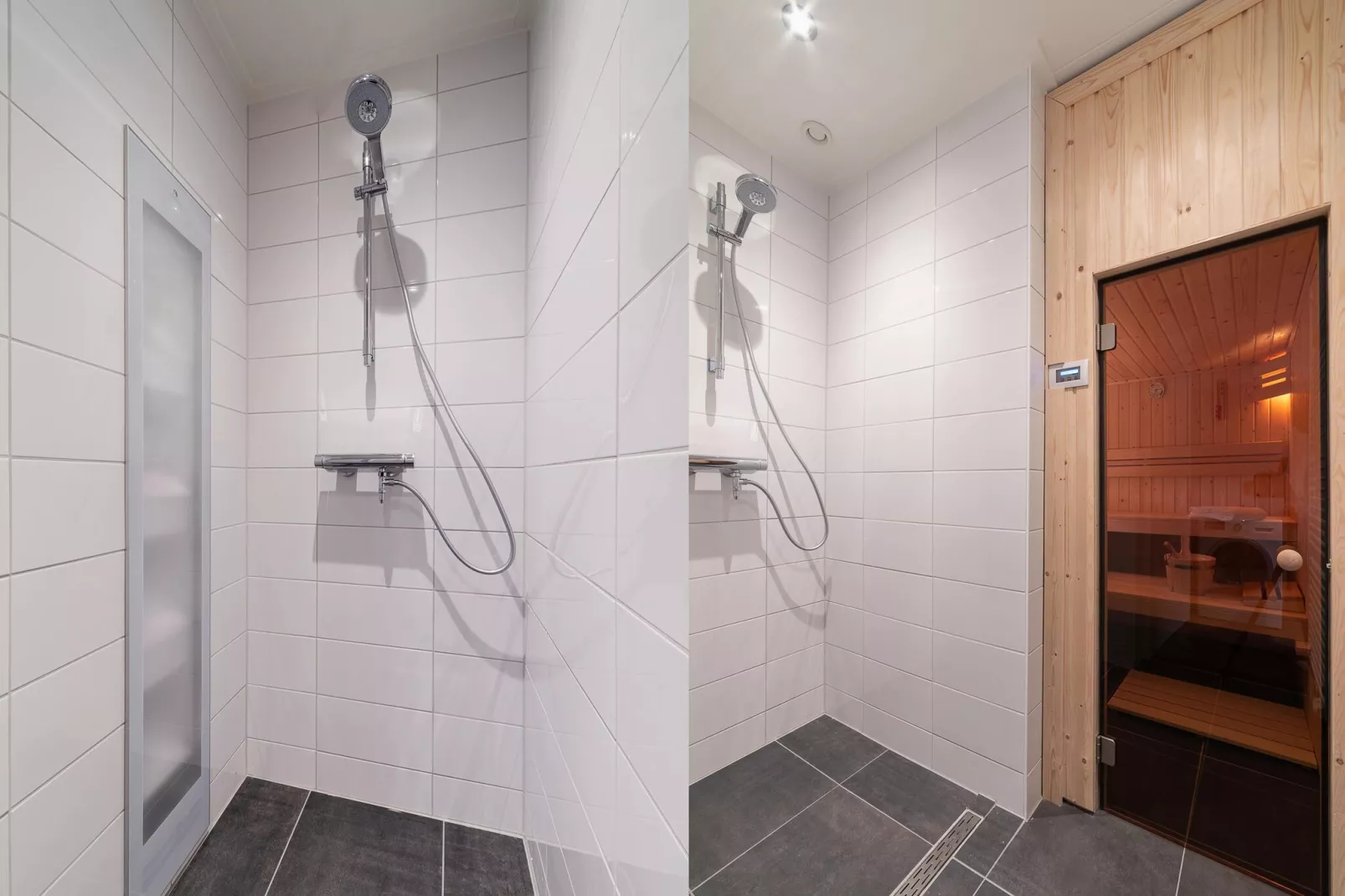 8-persoons geschakeld-Badezimmer
