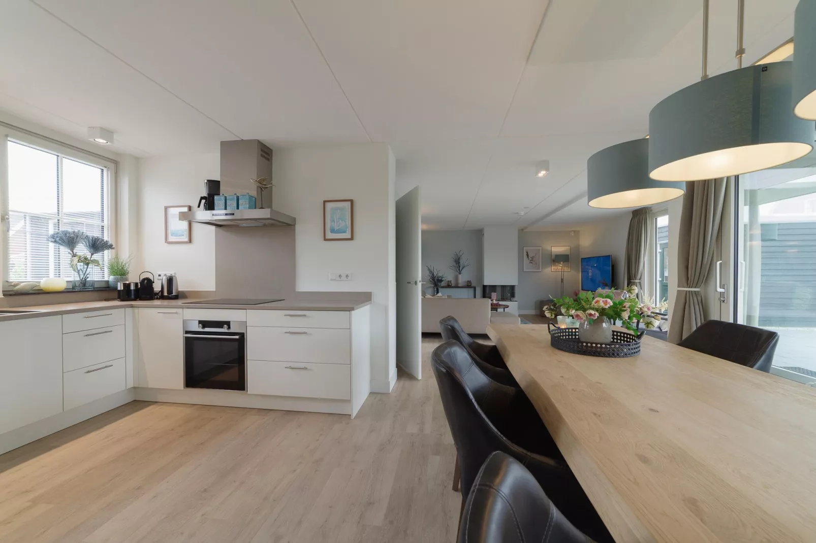 6 persoons vrijstaand met sauna/hond-Kitchen
