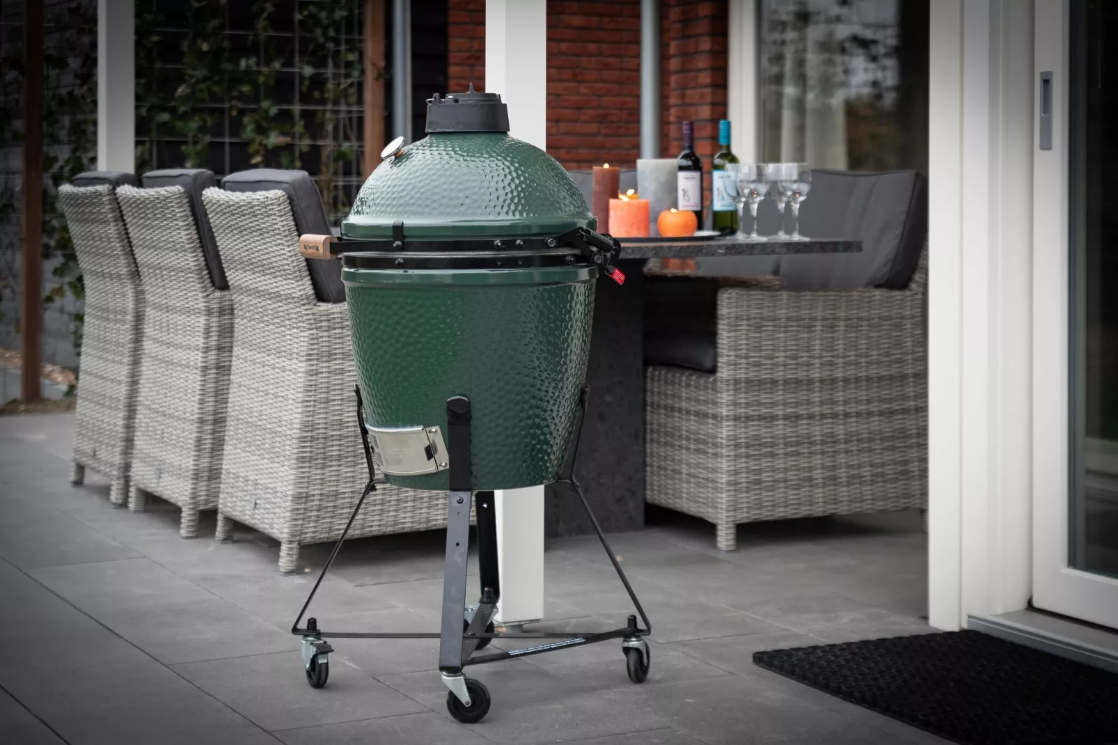 6 persoons vrijstaand met sauna/hond-Terrace balcony