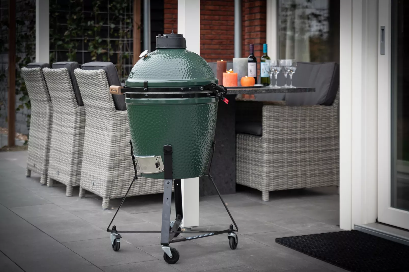 6 persoons vrijstaand met sauna-Terrassenbalkon
