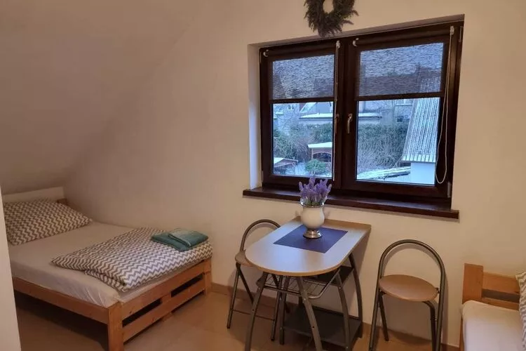 Semi-detached house in Wolin-Bedroom