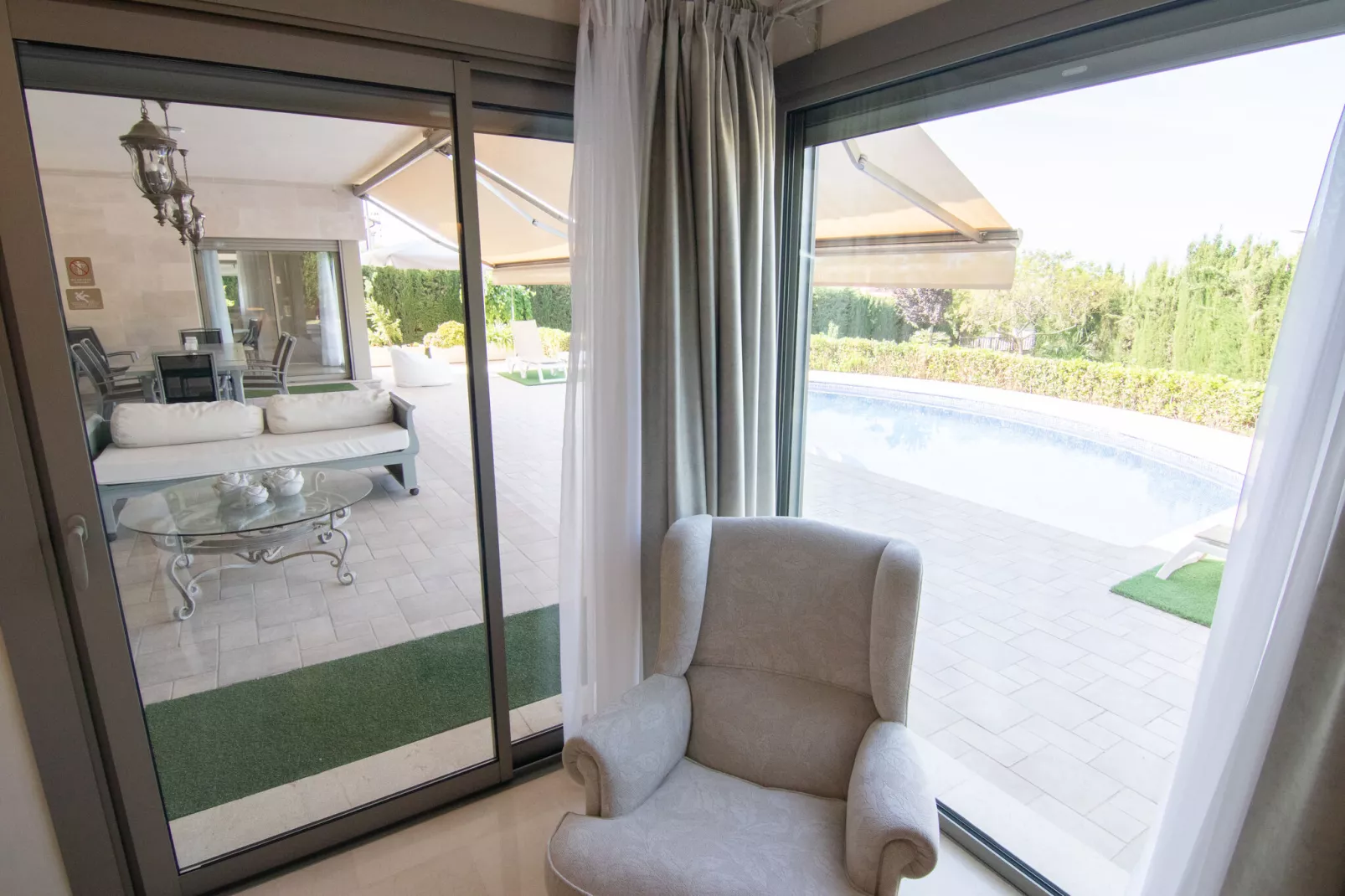 Luxury Villa Marratxí-Aussicht Sommer