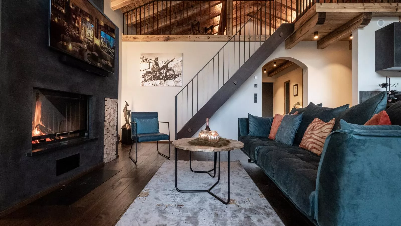 Mountain Hide-Away-Wohnzimmer