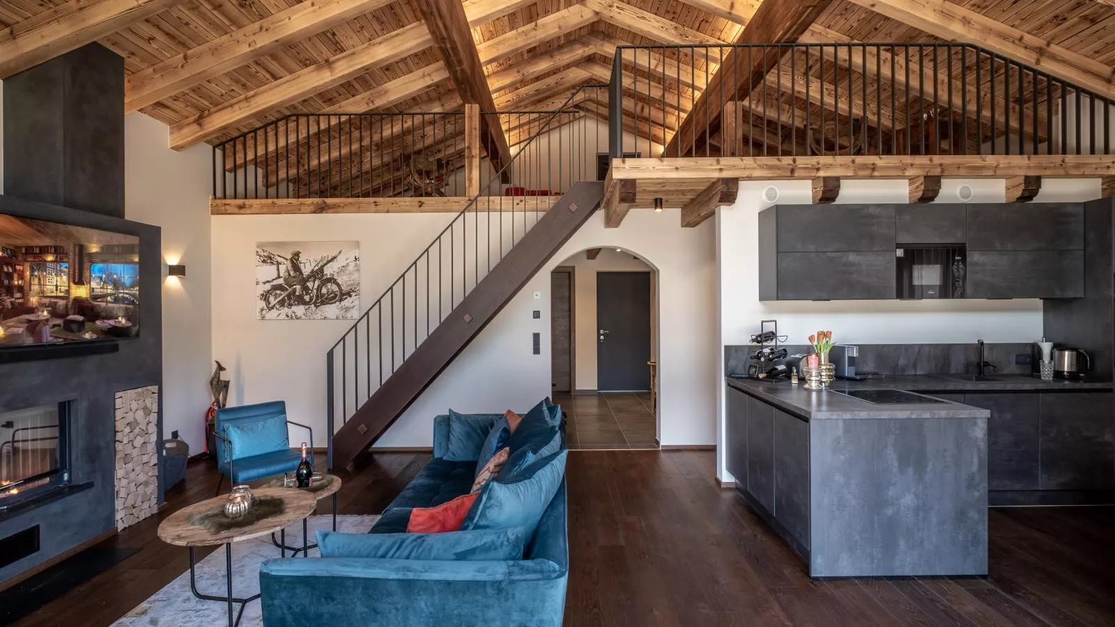 Mountain Hide-Away-Wohnzimmer