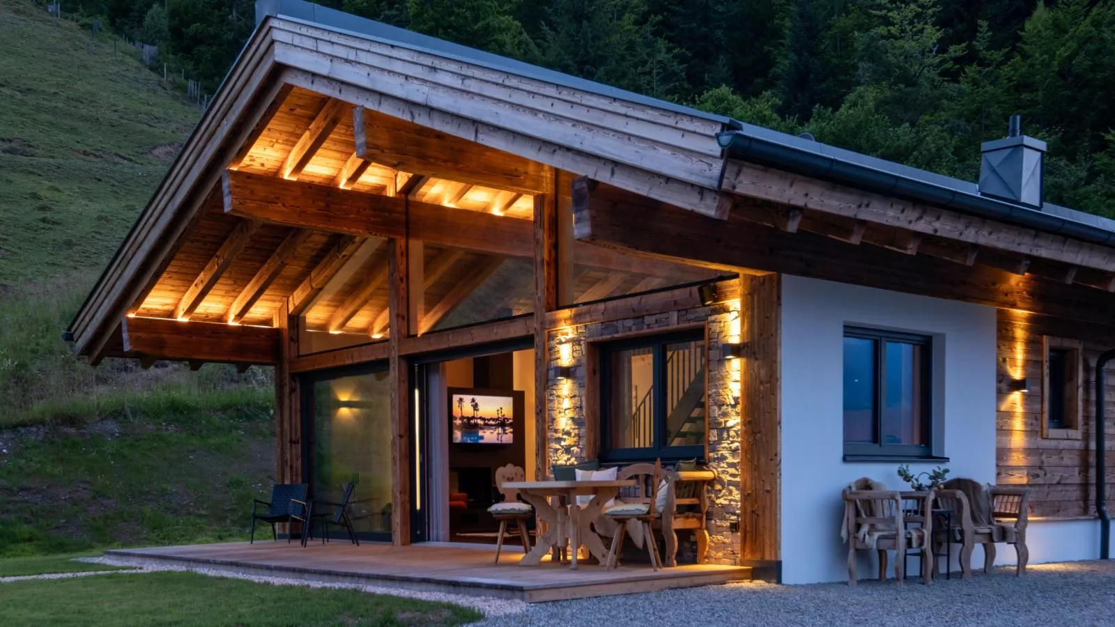 Mountain Hide-Away-Außenbereich Sommer