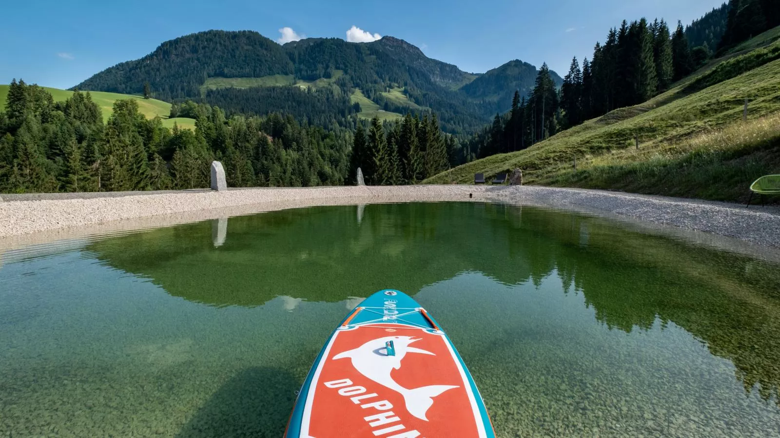Mountain Hide-Away-Außenbereich Sommer