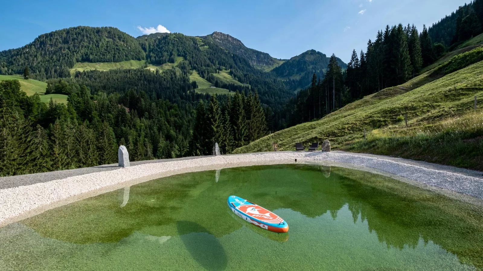Mountain Hide-Away-Außenbereich Sommer