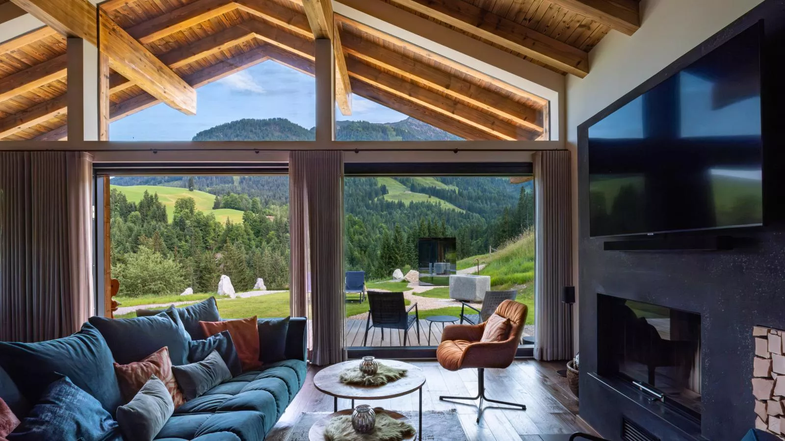 Mountain Hide-Away-Wohnzimmer