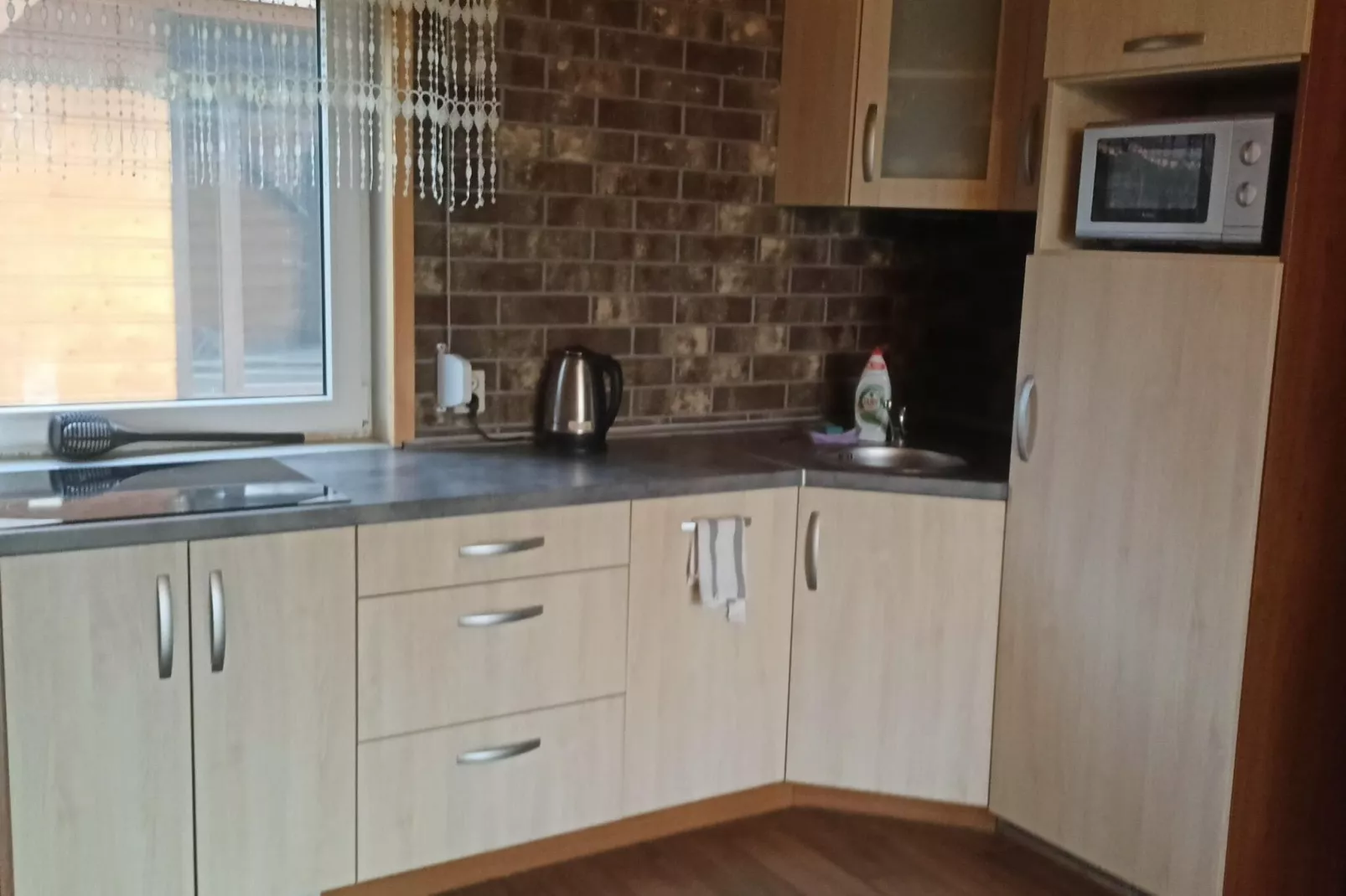 A house on the shore of the lake-Kitchen