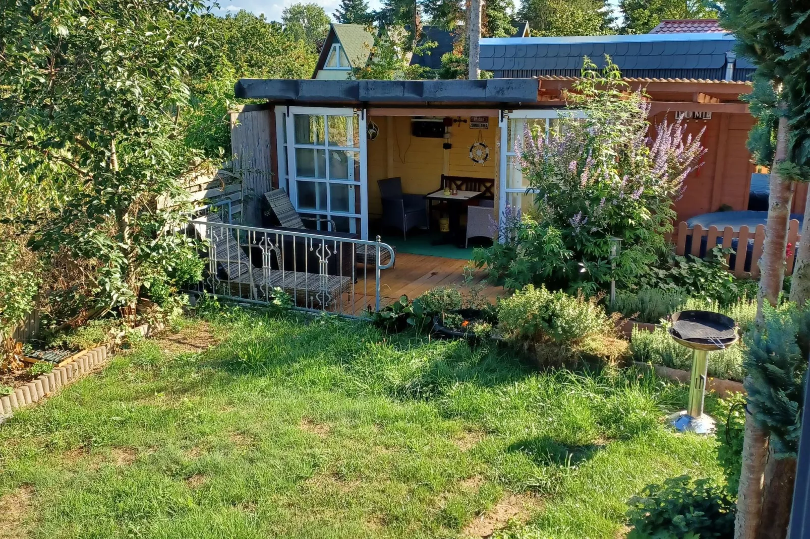 Hundefreundliches Ferienhaus am See MIT Whirlpool-Gardens summer