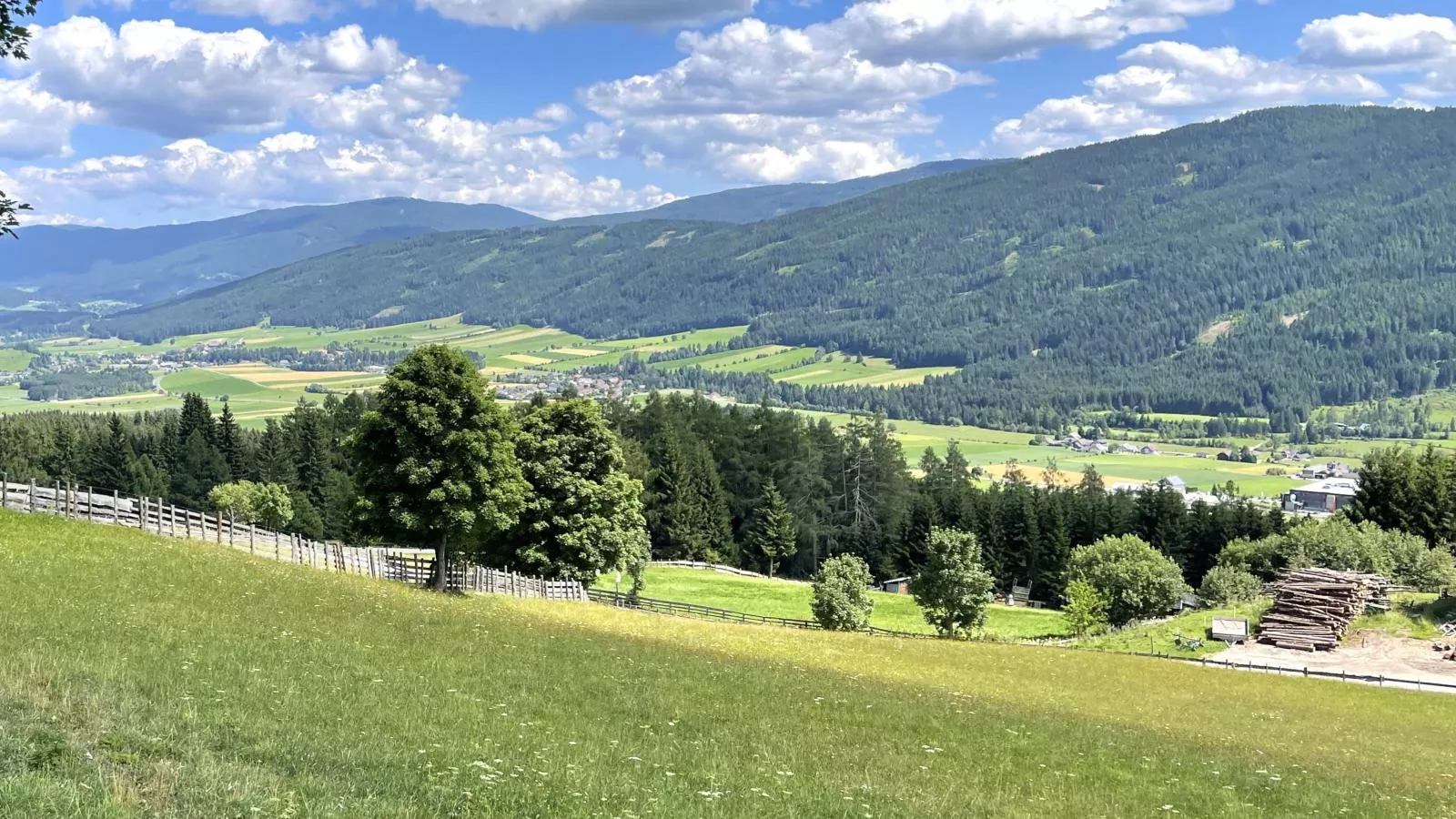Lärchenhof Top 101-Gebiete Sommer 1 km