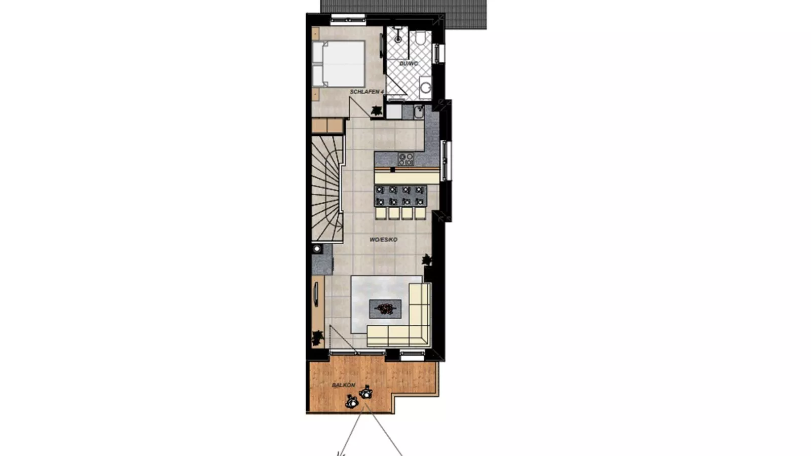 Wagrainer TauernLodge 42D-Plan d'étage