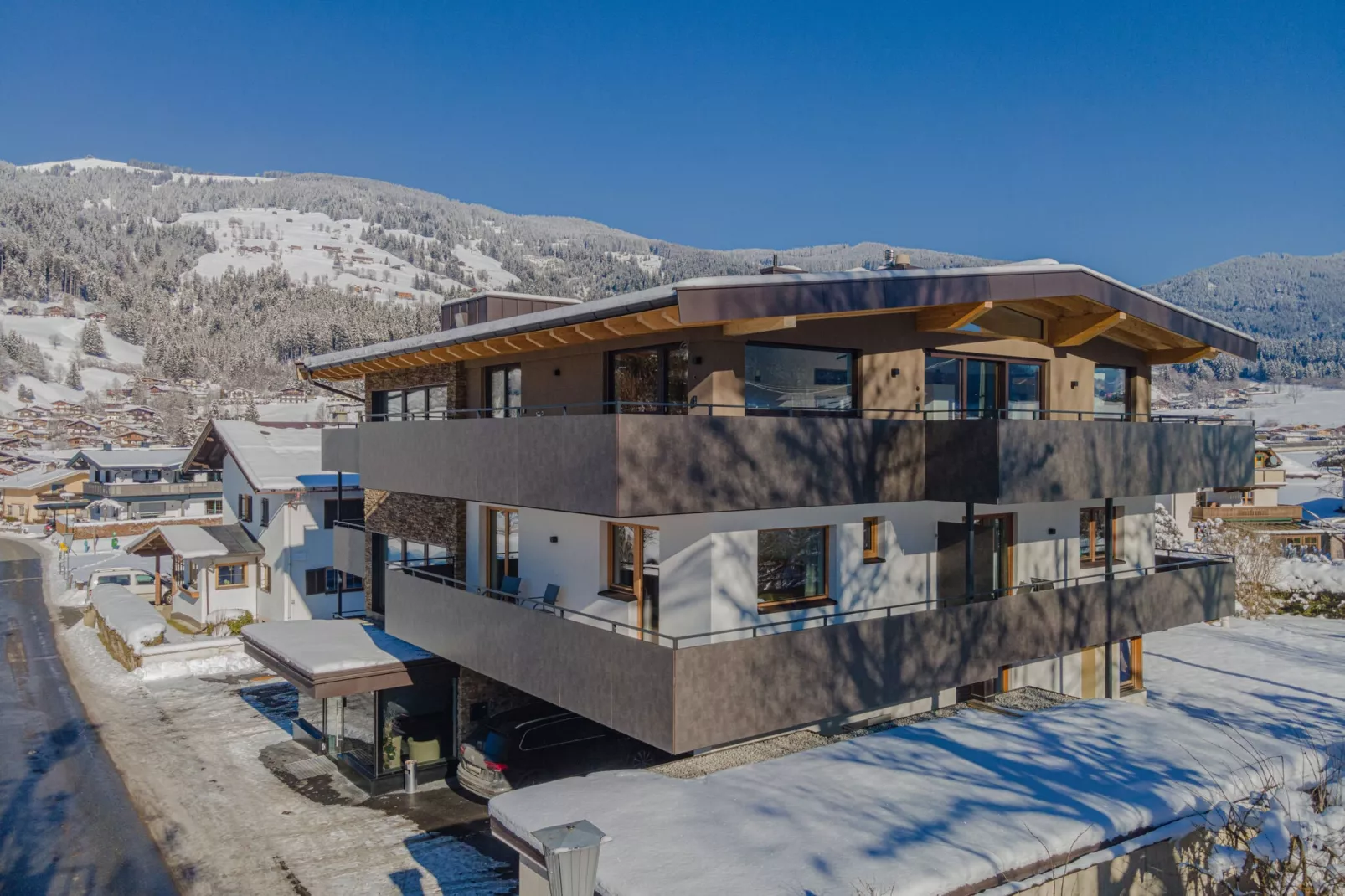Haus Andrea Cäciel-Exterior winter