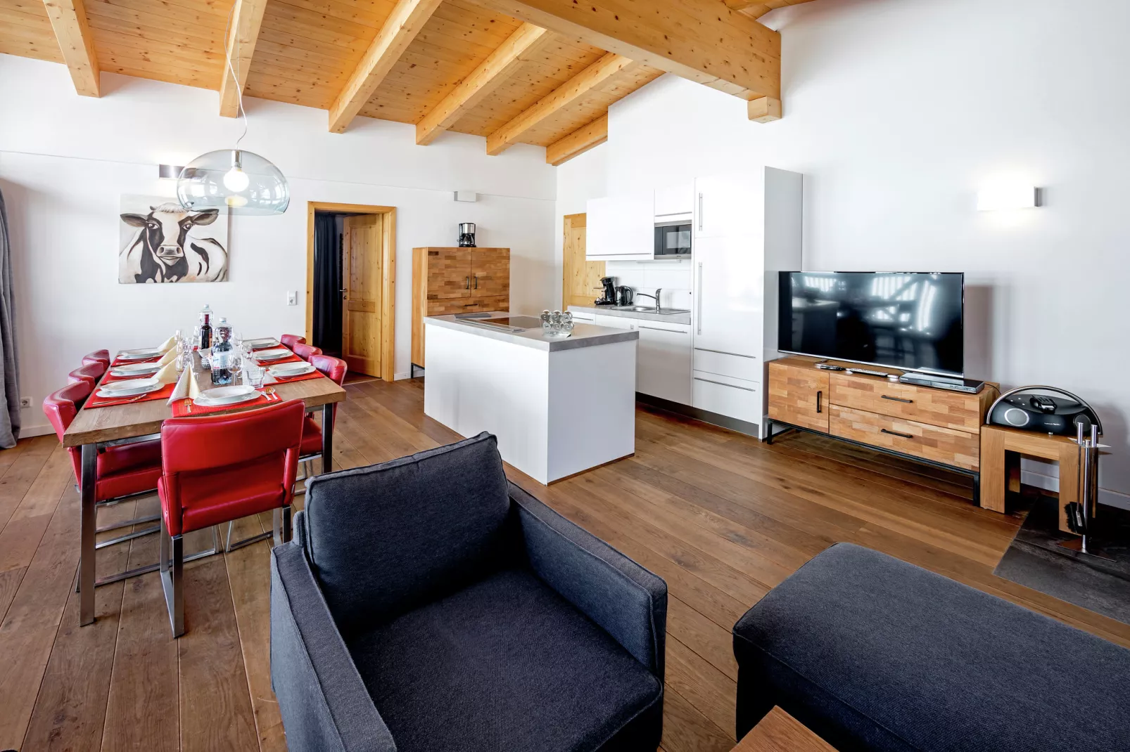 Penthouse Royal Gerlos-Living room