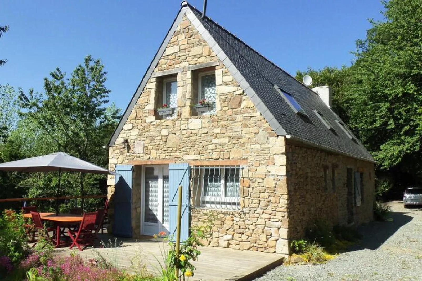 Holiday home Langoat-Exterior summer