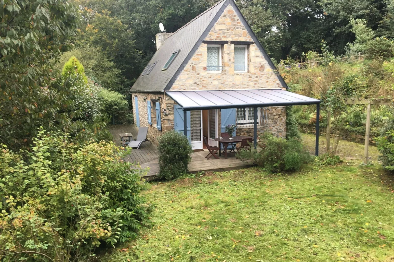 Holiday home Langoat-Exterior summer